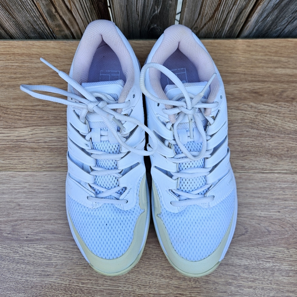 Nike White and Tan Sneakers Women Size 10 - Picture 8 of 16